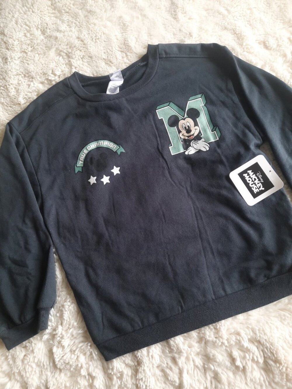 Black Mickey Mouse Sweater NWT
